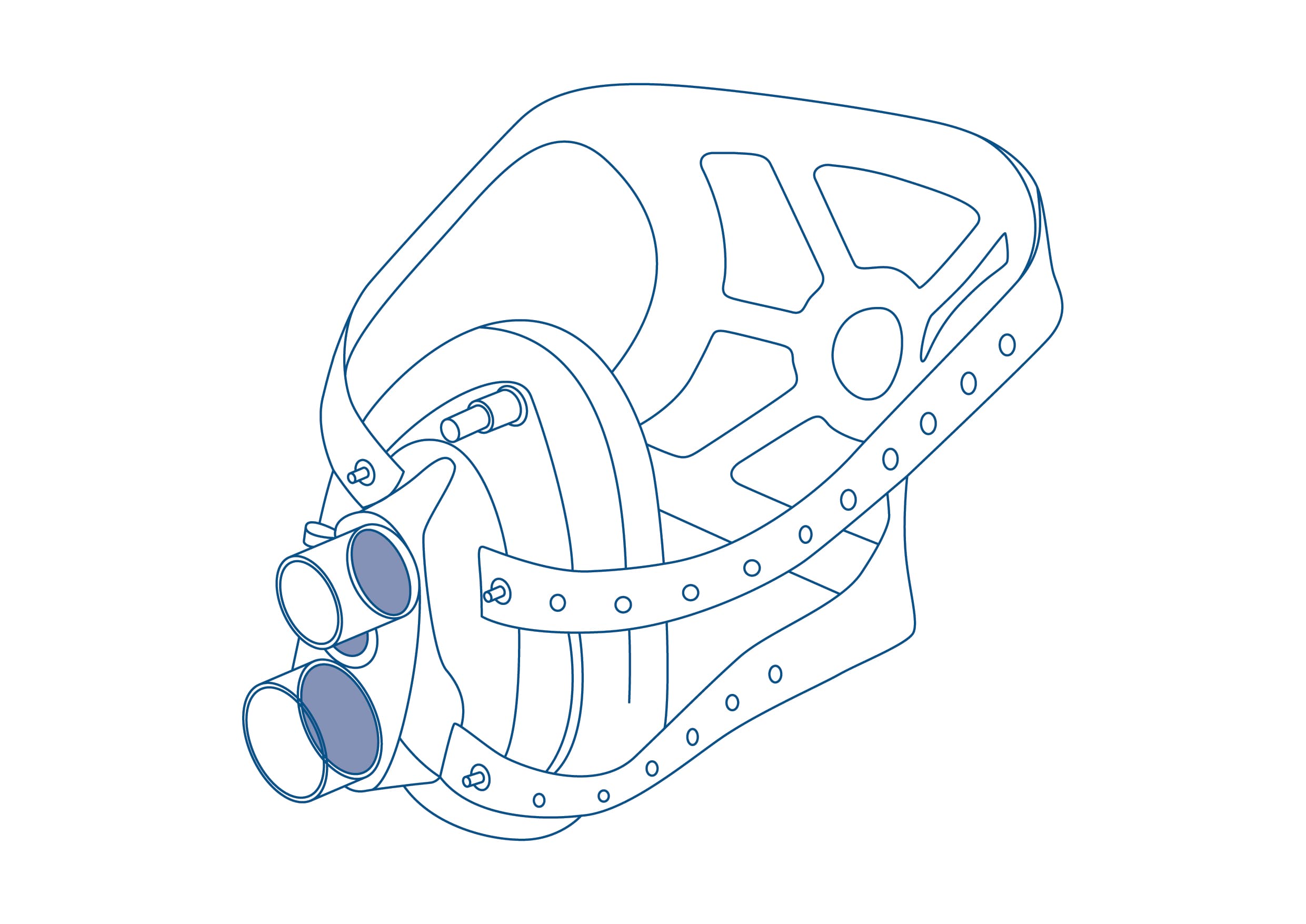Replacement training masks