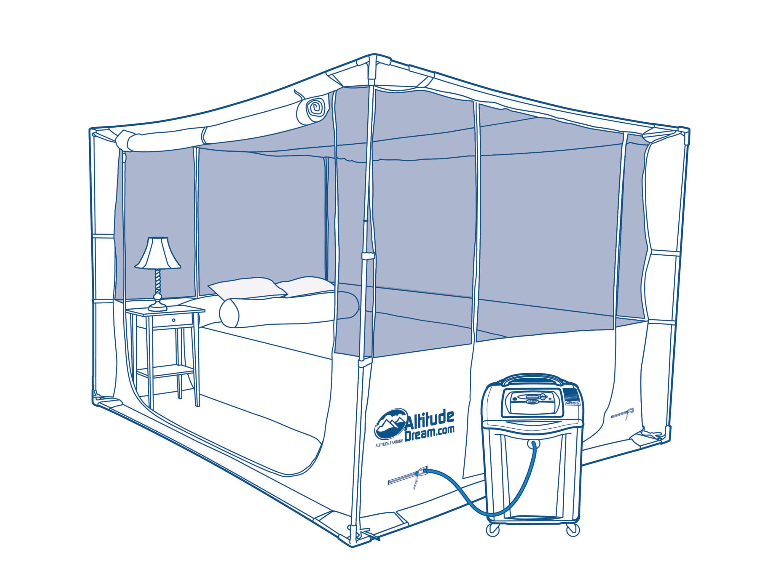 Cubicle Tent