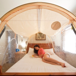 sleeping-in-height tent